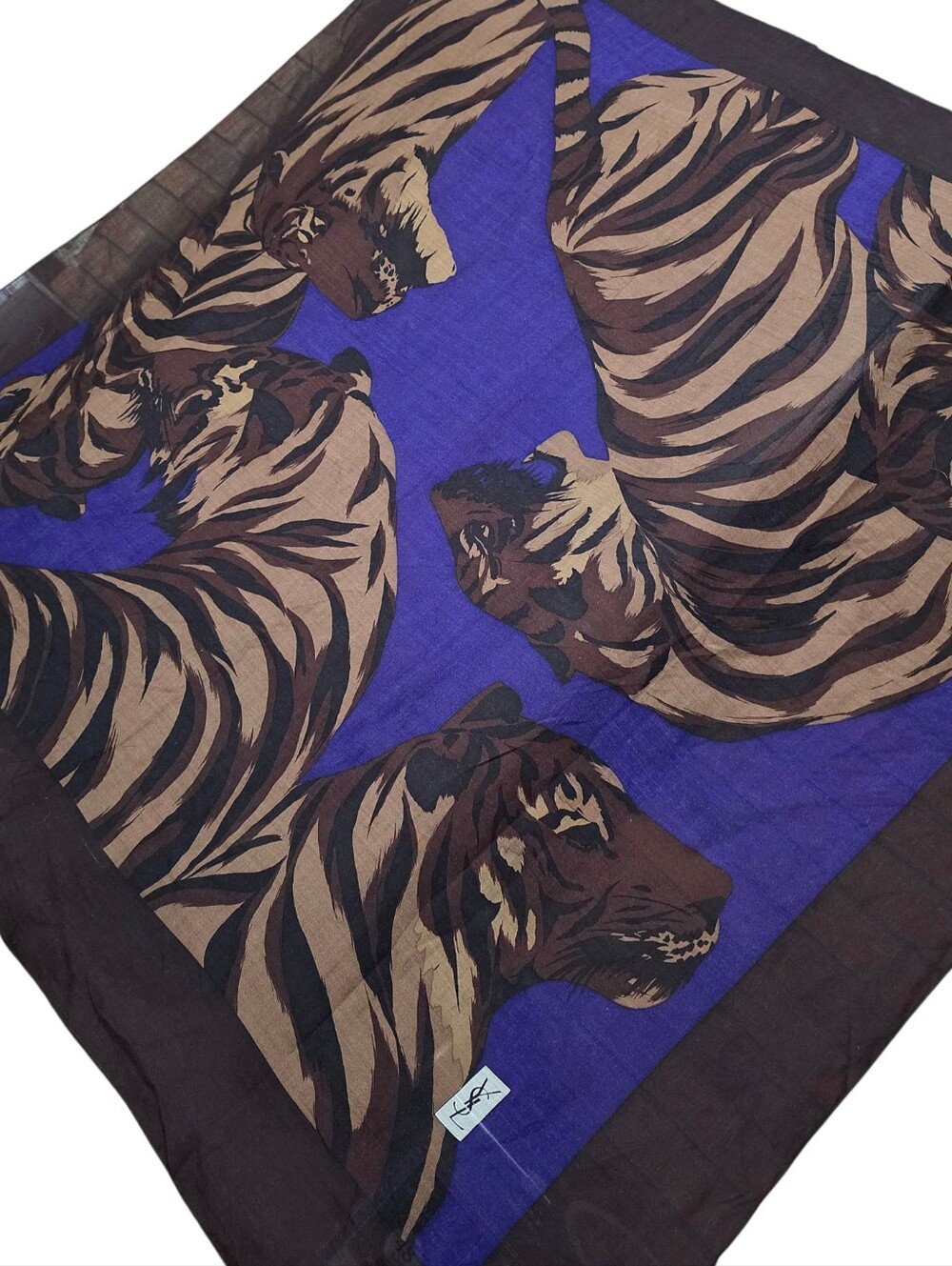 YVES SAINT LAURENT SCARF - Picture 4 of 16